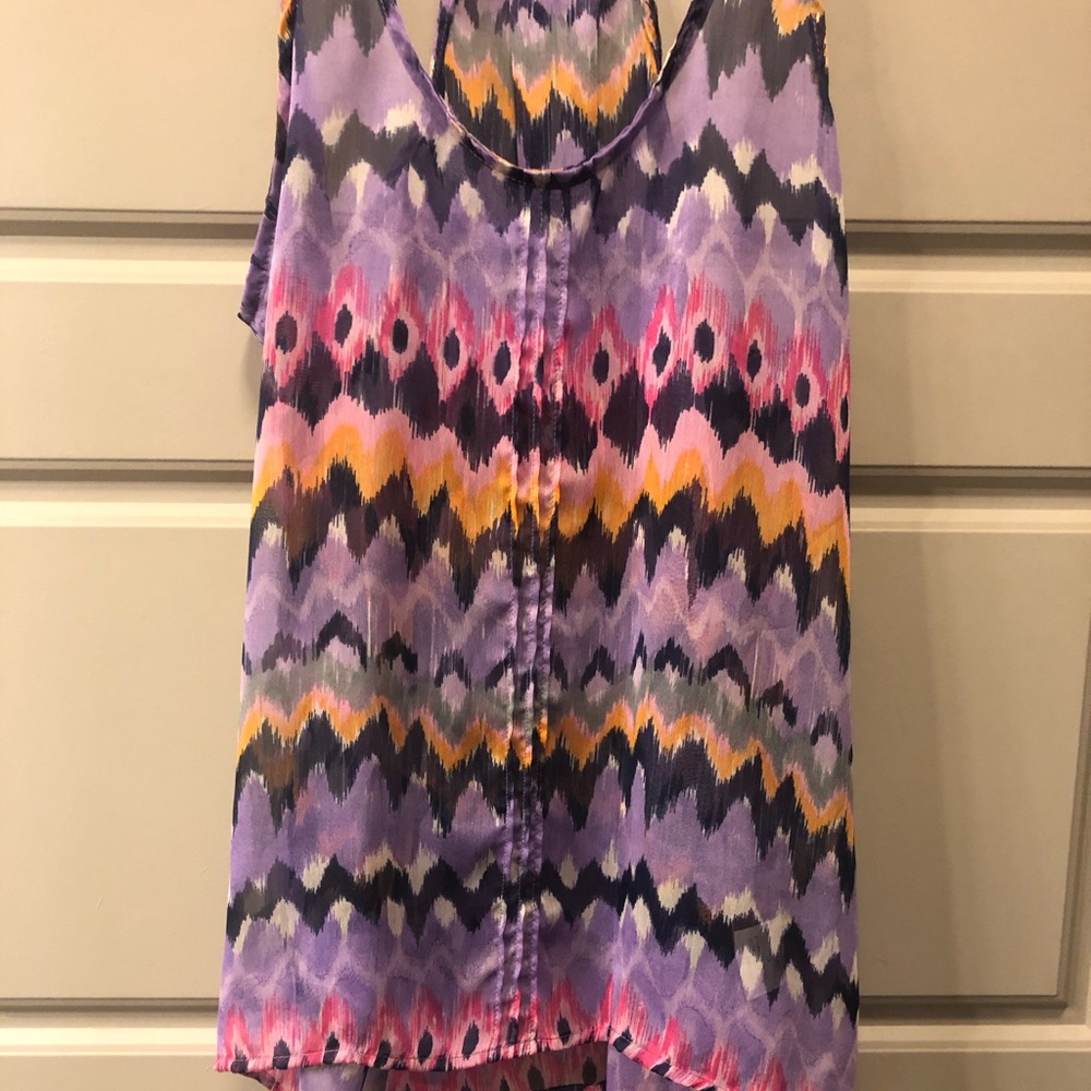Multi Color Flowy Tank - Picture 2 of 4